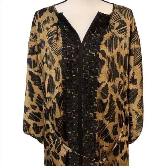 ❤️DANA Buchman Asian Inspired Blouse - NWT, XL - Picture 1 of 7